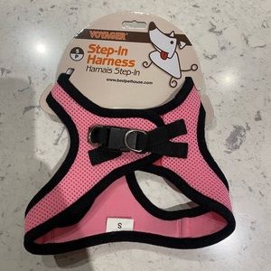 Pink Step-in Dog Harness